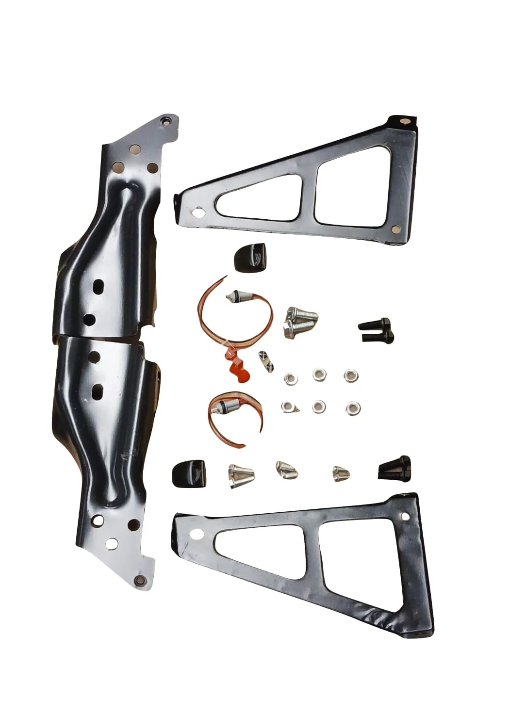 2010-2013 Chevrolet Silverado GMC Sierra 1500 New Rear Bumper Chrome without Park Assist GM1103147