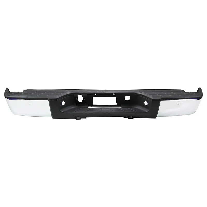 New Rear Bumper Chrome Park Assist fits 2007-2013 Chevrolet Silverado GMC Sierra 1500 GM1103148