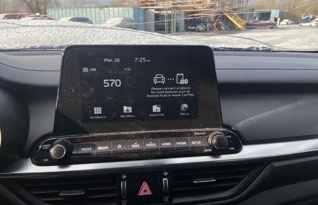 Used OEM A/V Equipment w/o Navigation fits 2019-2021 Kia Forte 96160M7060WK