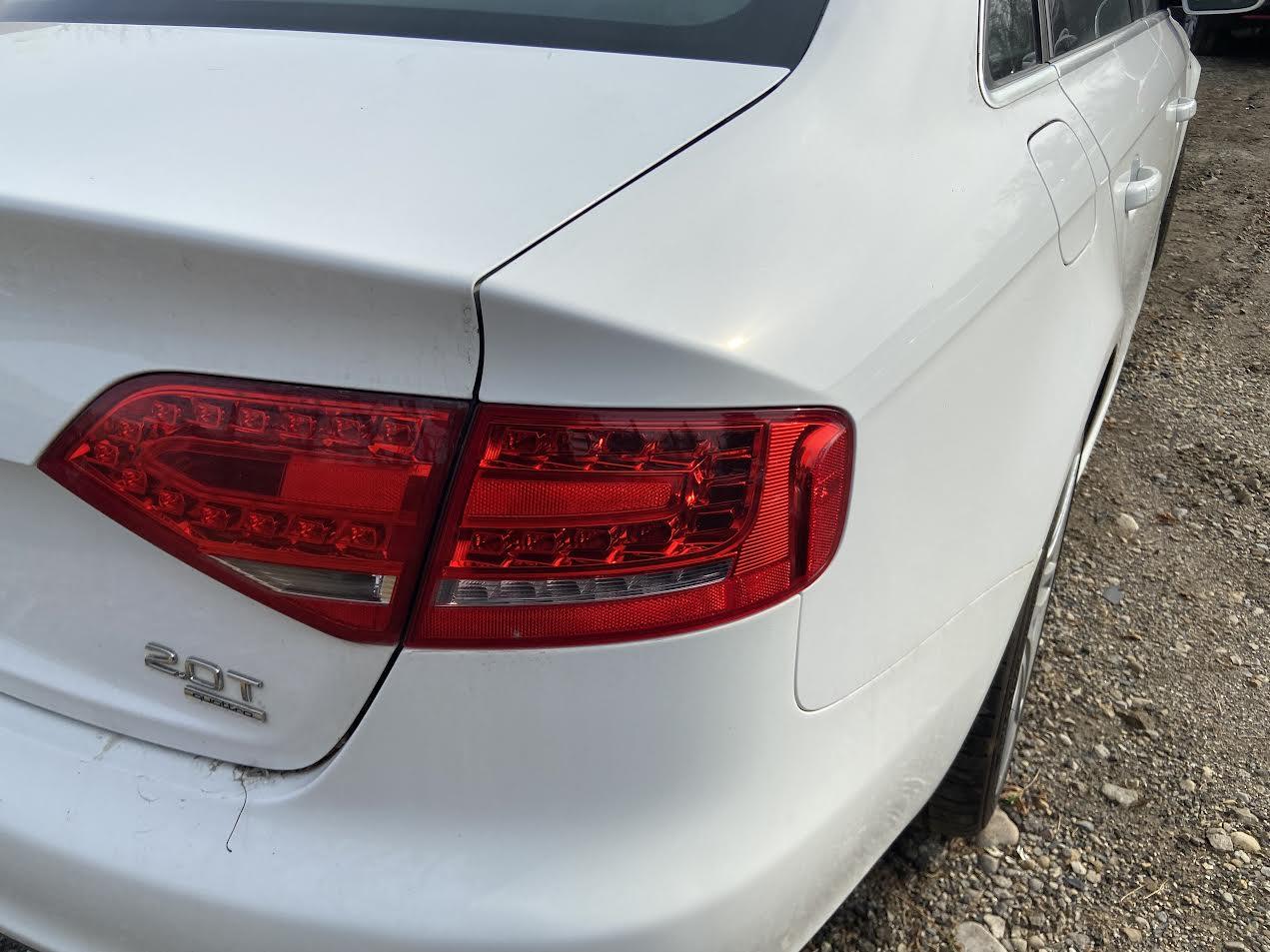 Used OEM RH Passenger Taillight 2010-2012 Audi A4 8K5945096L