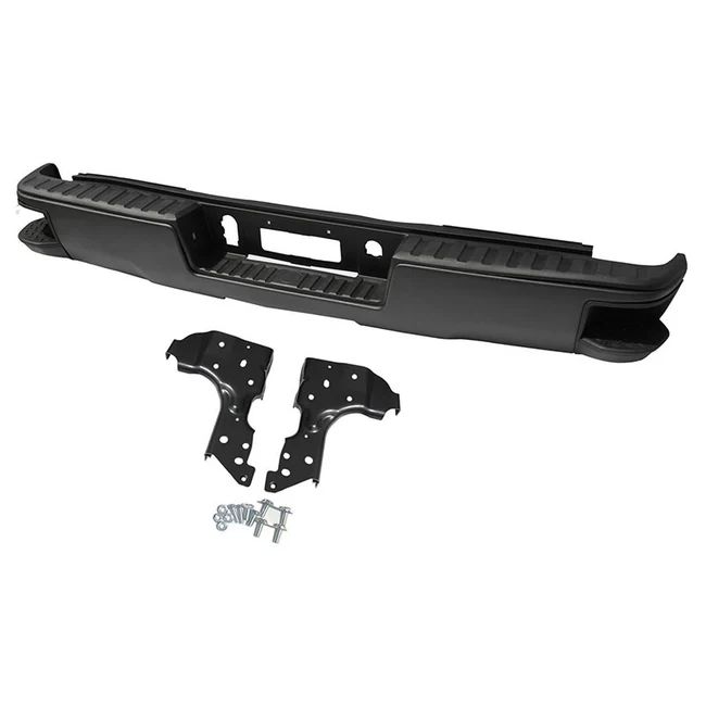 New Rear Bumper Black Option VJC Corner Step  fits 2014-2019 Chevrolet Silverado GMC Sierra 1500 GM1103177