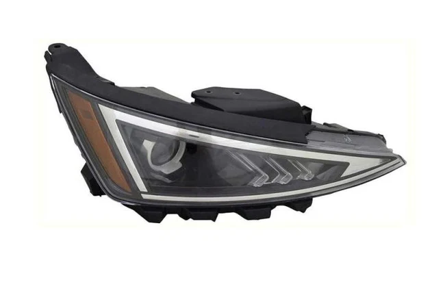 New RH Driver Halogen Headlight  fits USA Built 2019-2020 Hyundai Elantra Sedan HY2503233 92102F3500