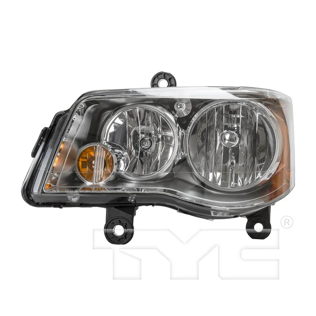 2008-2020 Dodge Caravan, Chrysler Town & Country New LH Halogen Headlights CH2502192  5113337AI