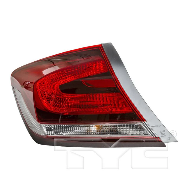 New Driver Side Taillight fits 2013-2015 Honda Civic 33550TR0A51 HO2804102