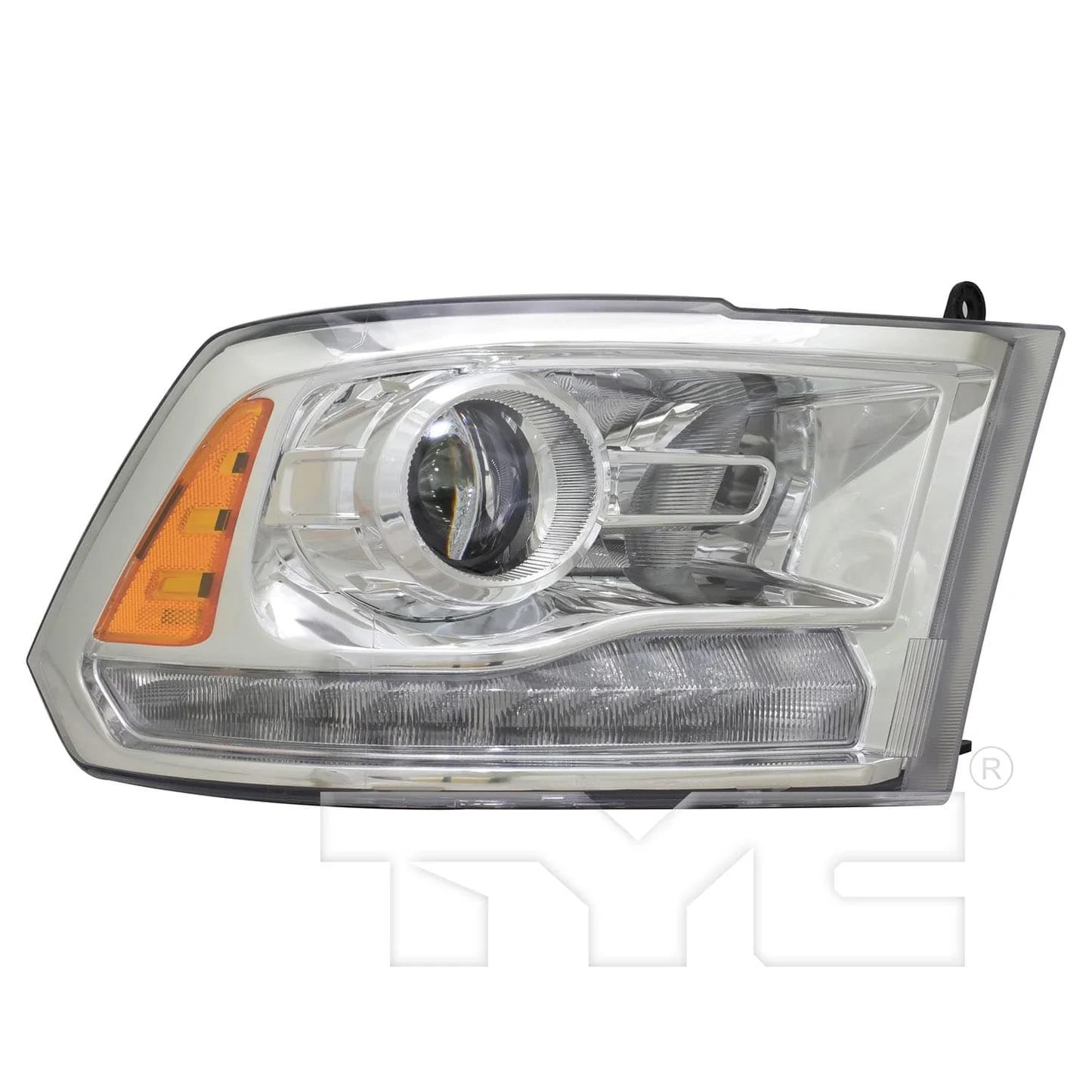 New RH Chrome Projector Headlight  fits 2013-2022 Dodge RAM CH2503290 68324940AD