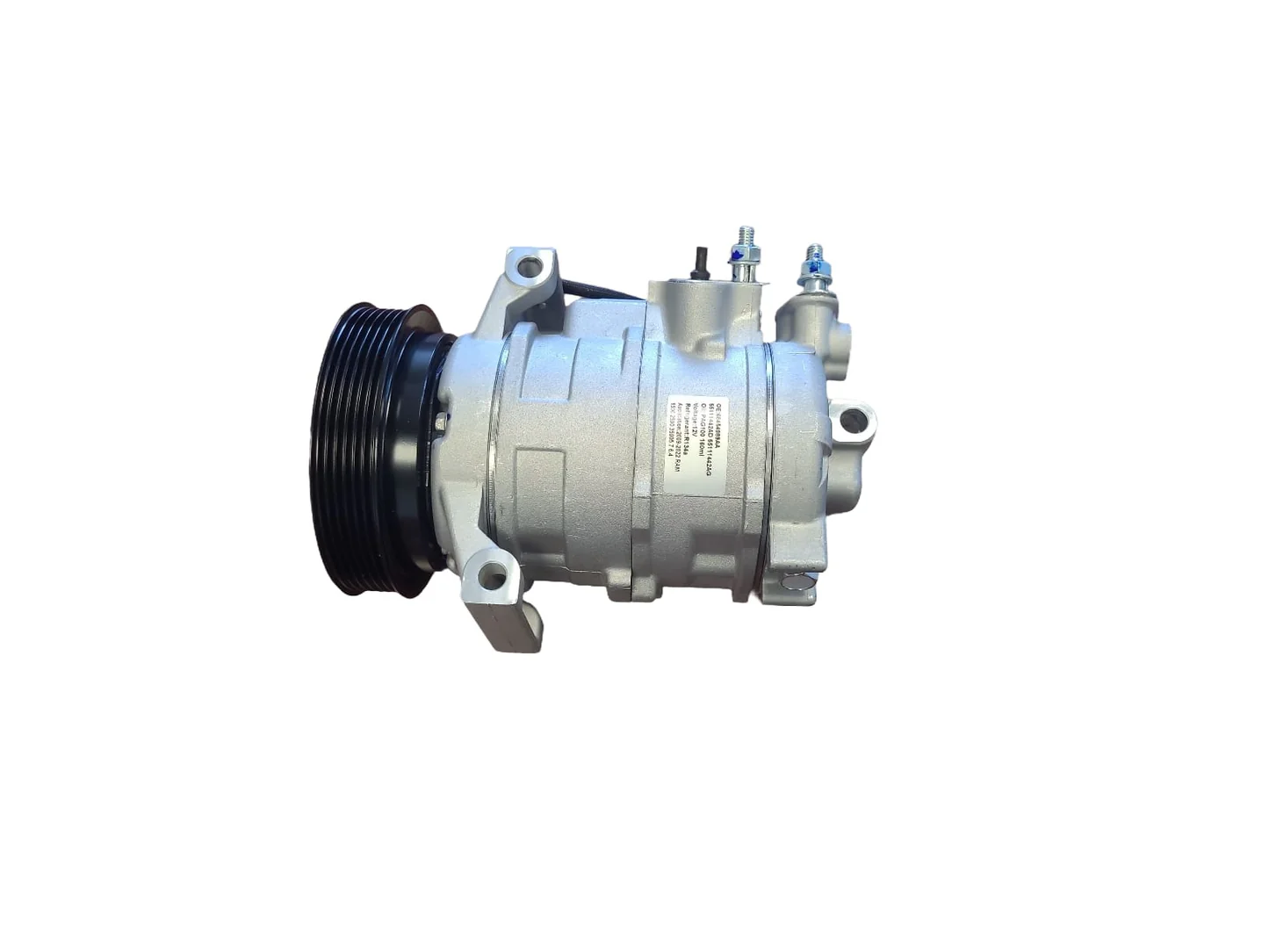 New A/C Compressor Assembly fits 2009-2013 RAM 1500, 2009-2024 RAM 2500, 2009-2014 RAM 3500 68454989AA