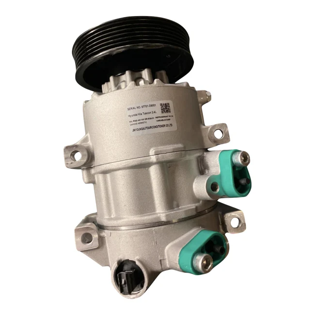 2017-2019 Kia Hyundai Sportage Tucson New A/C Compressor Assembly for 97701-D9000, 97701-D9001