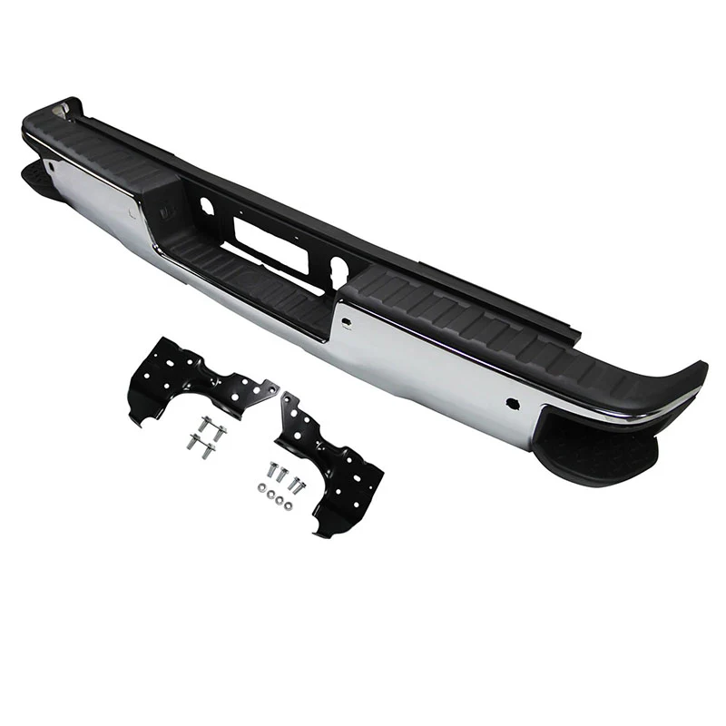 2014-2019 Chevrolet Silverado GMC Sierra 1500 New Rear Bumper Chrome Corner Step Park Assist GM1103175